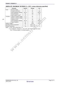 PS2561FL-1Y-F3-K-A Datasheet Page 4