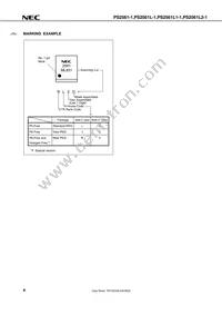 PS2561L-1-V-L-A Datasheet Page 8
