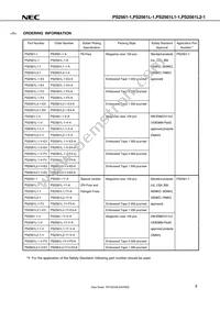 PS2561L-1-V-L-A Datasheet Page 9