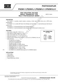 PS2561L2-1-V-F3-L-A Datasheet Cover