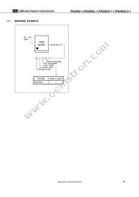PS2562L-1-F3-A Datasheet Page 3