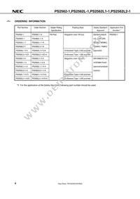 PS2562L1-1-K-A Datasheet Page 4