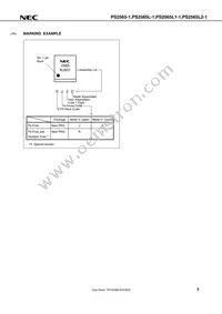 PS2565L1-1-A Datasheet Page 3