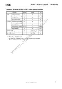 PS2565L1-1-A Datasheet Page 5