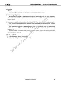 PS2565L1-1-A Datasheet Page 13