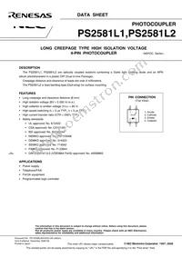 PS2581L2-A Datasheet Page 3