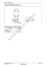 PS2701-1-V-A Datasheet Page 2