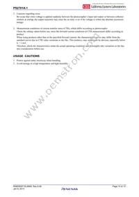 PS2701A-1-V-F3-P-A Datasheet Page 10