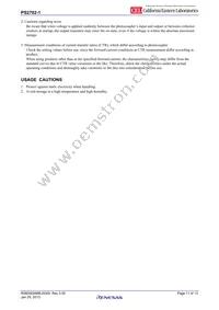 PS2702-1-V-F3-K-A Datasheet Page 11