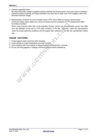PS2703-1-V-A Datasheet Page 11