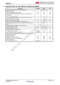 PS2703-1-V-F3-K-A Datasheet Page 12