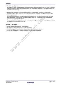 PS2705A-1-V-A Datasheet Page 11