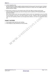 PS2711-1-F3-A Datasheet Page 11