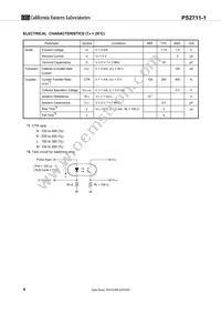 PS2711-1-V-M-A Datasheet Page 4