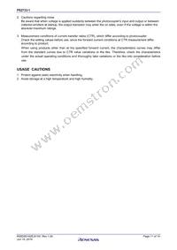 PS2733-1-V-A Datasheet Page 11