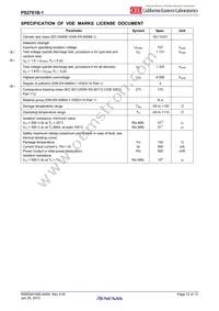 PS2761B-1-F3-L-A Datasheet Page 12