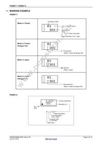 PS2801-1-F3-P-A Datasheet Page 3
