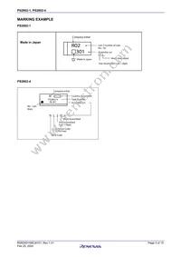 PS2802-1-F3-K-A Datasheet Page 3