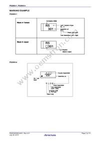 PS2805-1-L-A Datasheet Page 3