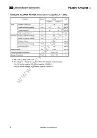 PS2805-4-F3-A Datasheet Page 4