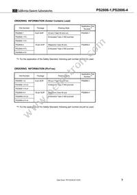 PS2806-1-A Datasheet Page 3