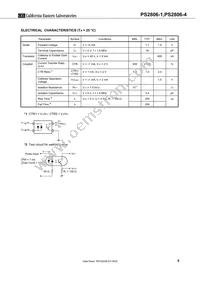 PS2806-1-A Datasheet Page 5