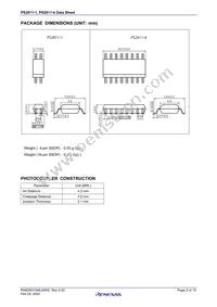 PS2811-1-M-A Datasheet Page 2