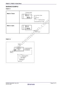 PS2811-1-M-A Datasheet Page 3
