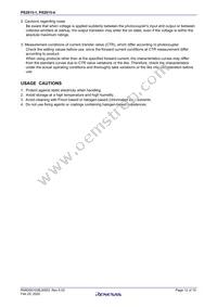 PS2815-1-F3-A Datasheet Page 12