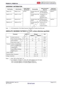 PS2815-1-V-F3-A Datasheet Page 4