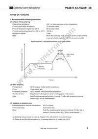 PS2841-4B-F3-AX Datasheet Page 9