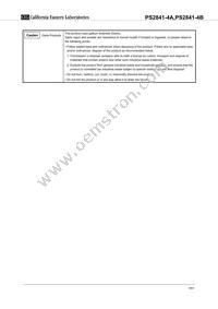 PS2841-4B-F3-AX Datasheet Page 11