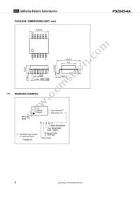 PS2845-4A-F3-AX Datasheet Page 2