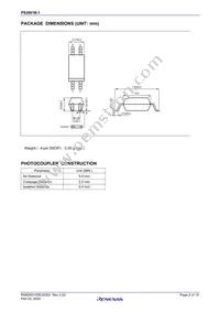 PS2861B-1Y-V-L-A Datasheet Page 2