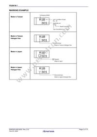 PS2861B-1Y-V-L-A Datasheet Page 3