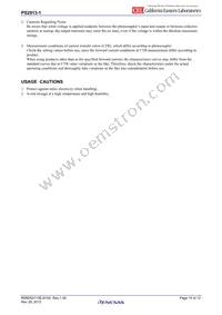 PS2913-1-M-AX Datasheet Page 10