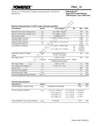 PS431815 Datasheet Page 3