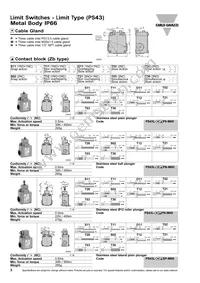 PS43L-NS11RH-M00 Datasheet Page 3