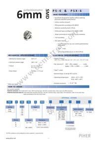 PS6KV50-503A3030 Datasheet Cover