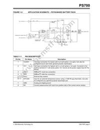 PS700T-I/ST Datasheet Page 3