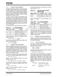 PS700T-I/ST Datasheet Page 6