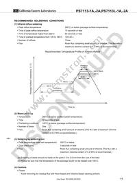 PS7113L-1A-E3-A Datasheet Page 11