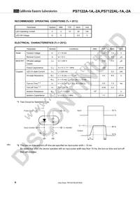 PS7122AL-1A-A Datasheet Page 6
