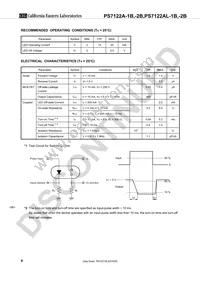 PS7122AL-2B-A Datasheet Page 6
