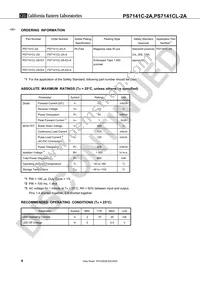 PS7141CL-2A-E3-A Datasheet Page 4