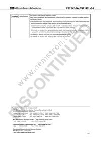 PS7142L-1A-E4-A Datasheet Page 14