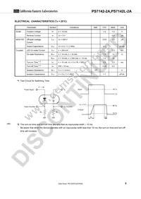 PS7142L-2A-E4-A Datasheet Page 5