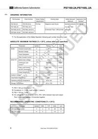 PS7160L-2A-E3-A Datasheet Page 4