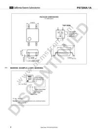 PS7200A-1A-F3-A Datasheet Page 2