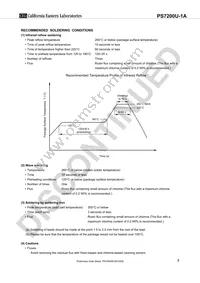 PS7200U-1A-F3-A Datasheet Page 7